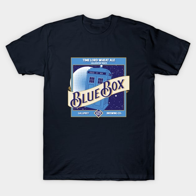 Blue Box Brewing T-Shirt by kentcribbs